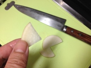 大根の捨て漬け