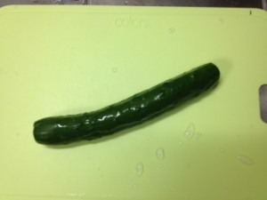 きゅうりを漬ける