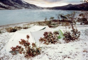 野反湖(雪)