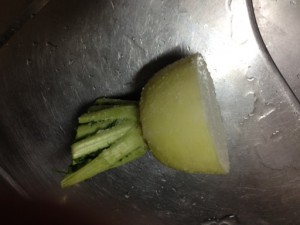 捨て漬け用大根