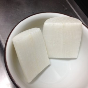 大根の乾燥後