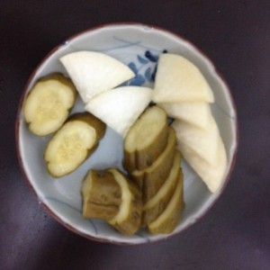 大根ときゅうり(丸2日漬け)