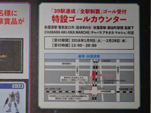 特設ゴールカウンタのマップ