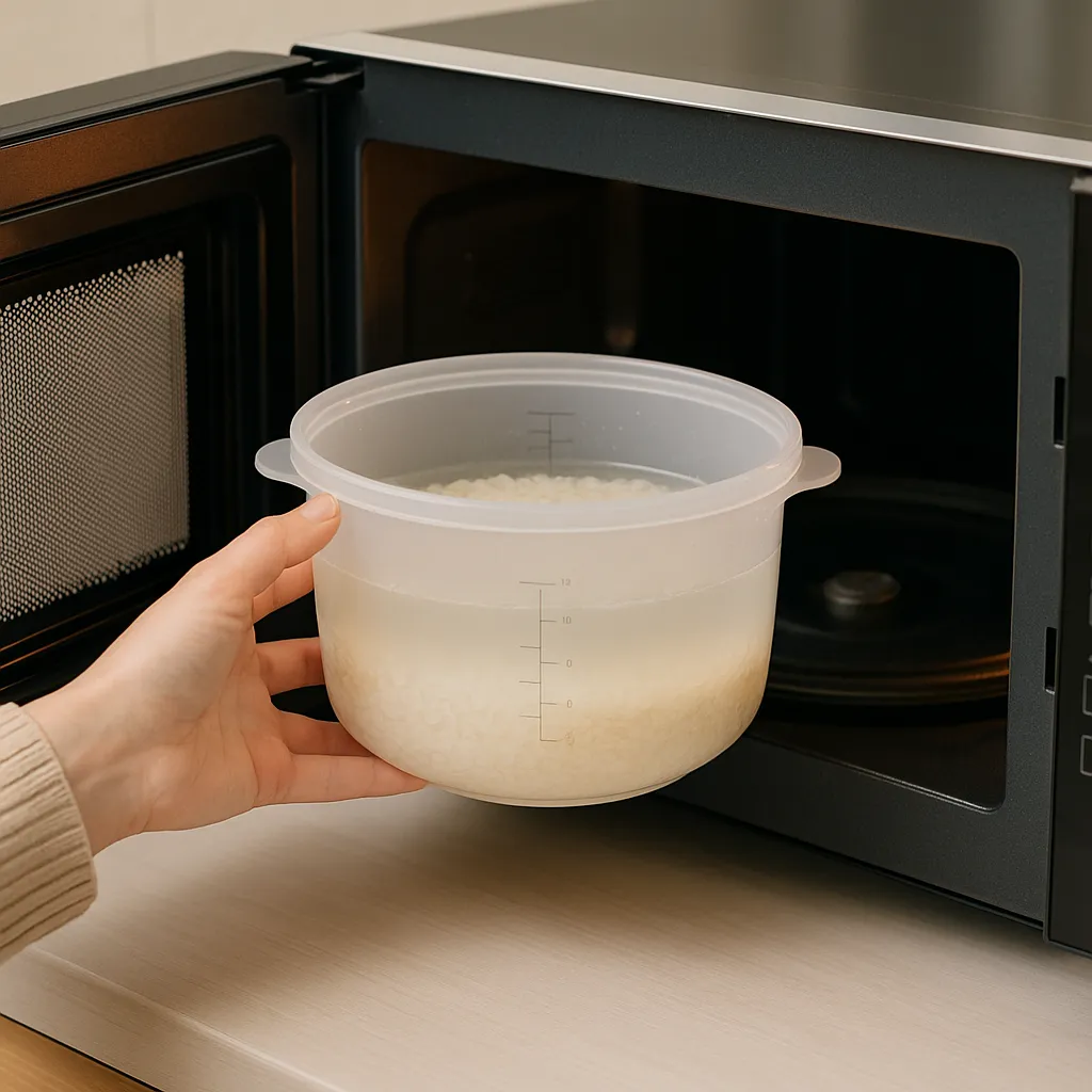 電子レンジで簡単炊飯！お米の種類・ワット数・時短テクまで全部解説